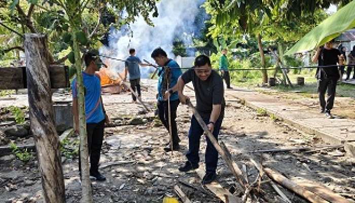 Kerja Bakti Aparatur Pengadilan Negeri Poso