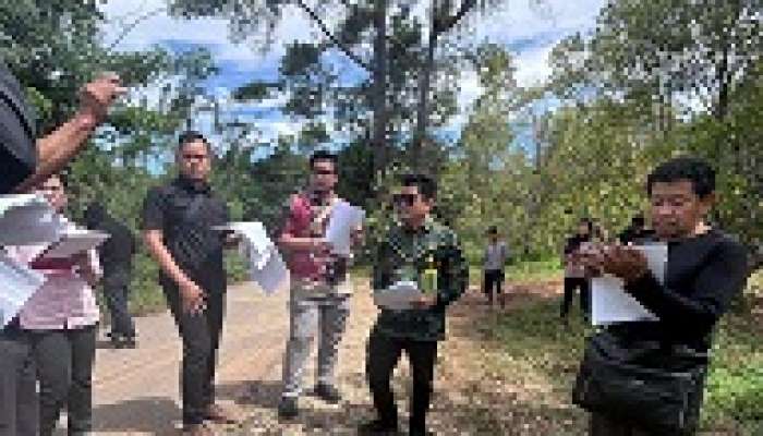 Pemeriksaan Setempat Perkara Perdata Nomor 233/Pdt.G/2025/PN Pso